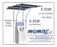 T TOP - euro 300 - barca - gommone - gozzo - t top alluminio