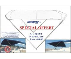 tendalino - barca - barca a vela - tendalino alluminio - euro 400