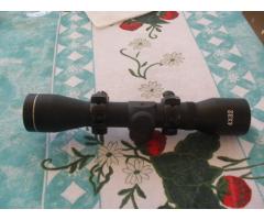 ottica+lambadina uso caccia,con agganci.
